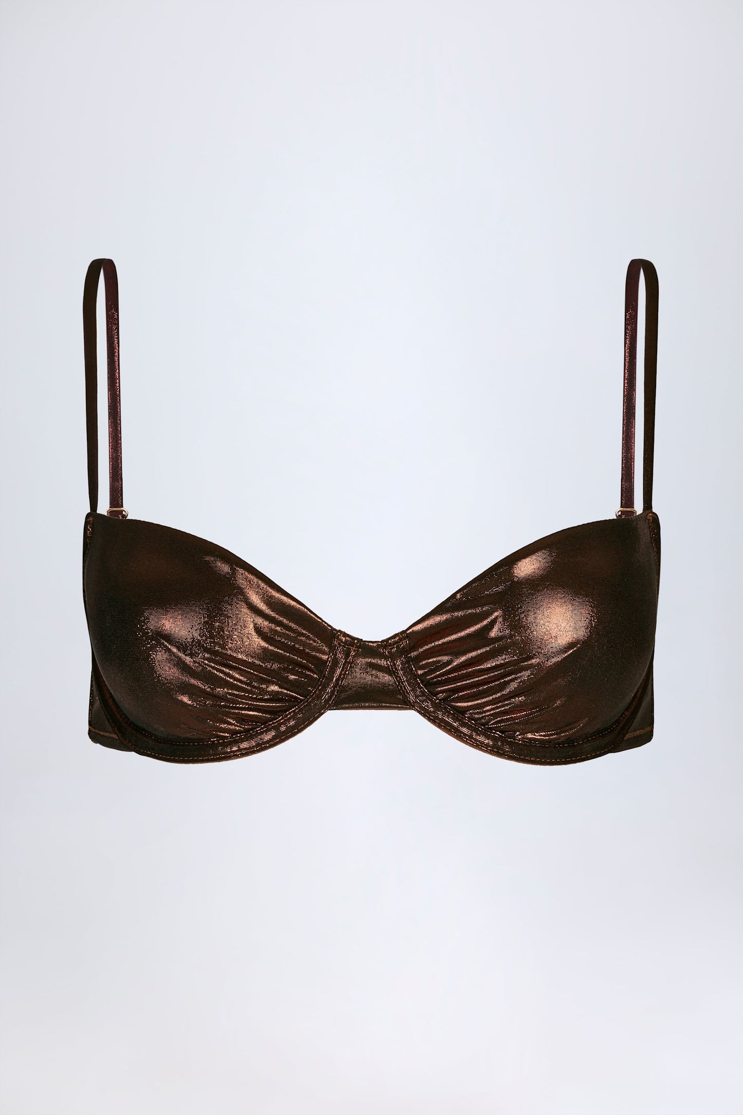 Underwired Bikini Top in Bronze