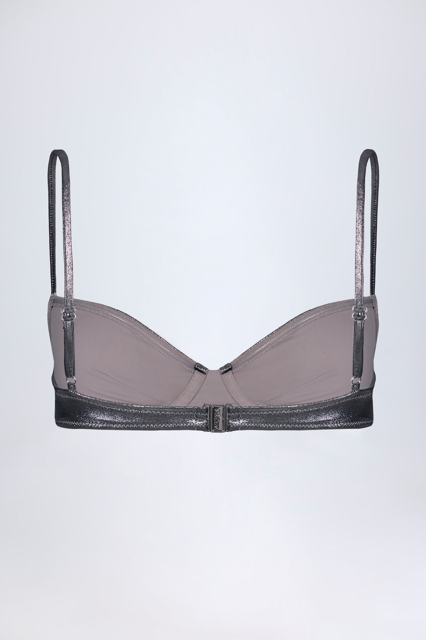 Underwired Bikini Top in Silver