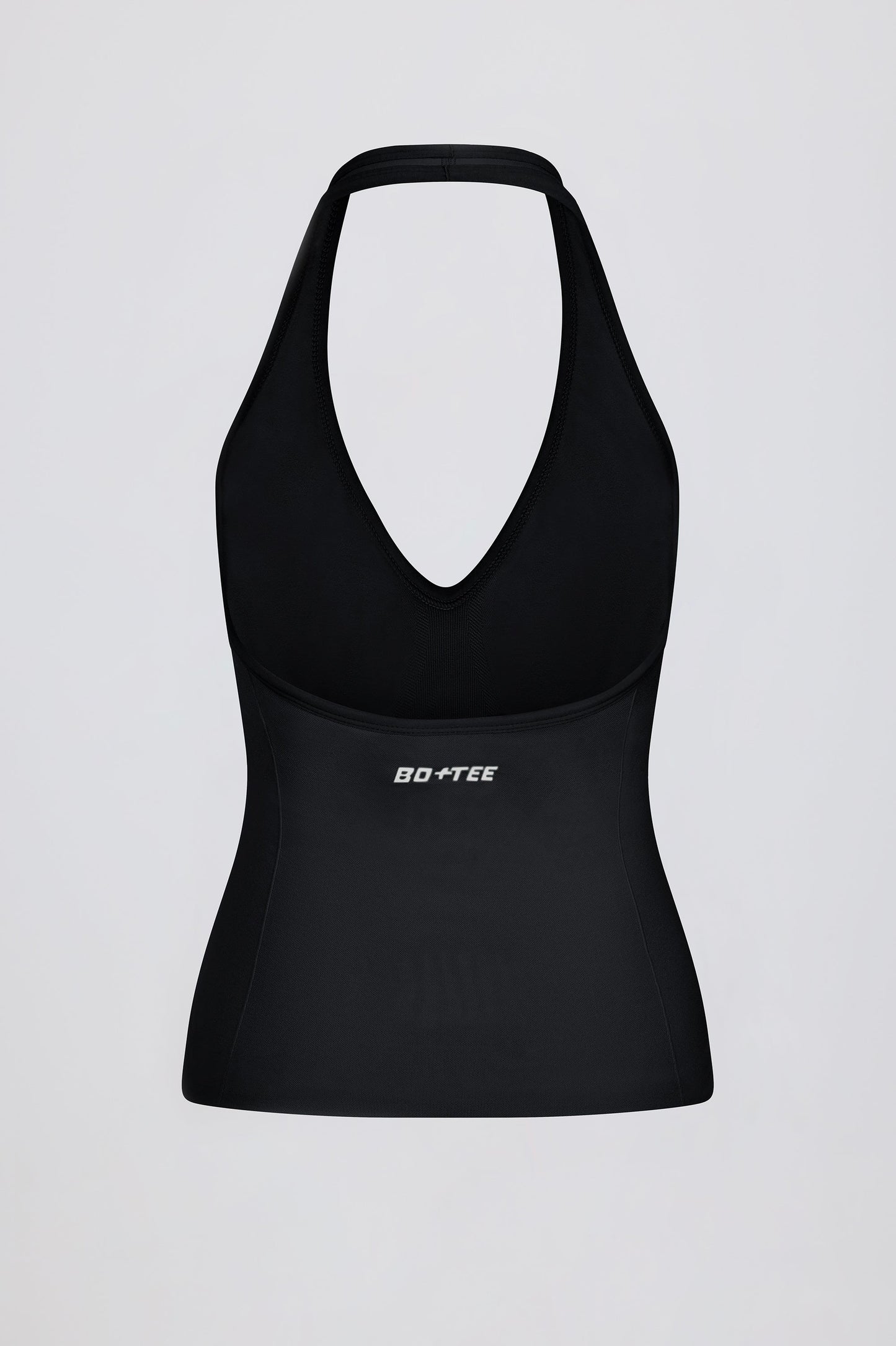 Define Luxe Halterneck Tank Top in Black