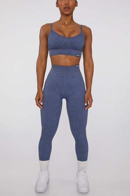 Sports Bra in Indigo