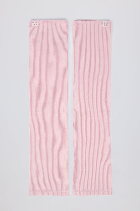 Leg Warmers in Soft Pink