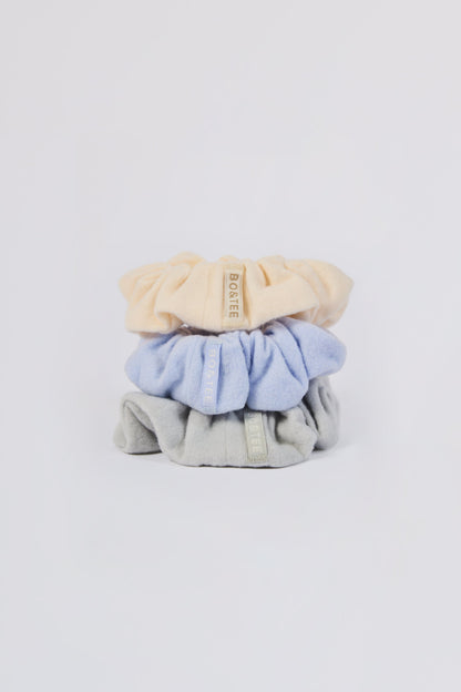 Pack of 3 Oversized Scrunchies in Multi