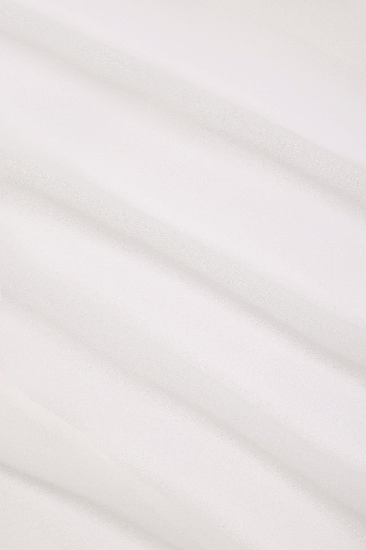 Cowl-Neck Mini Dress in White