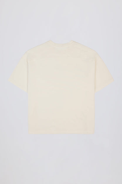 Oversized Cotton-Jersey T-Shirt in White