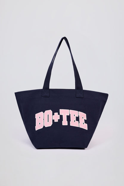 Oversized Tote Bag in Classic Navy