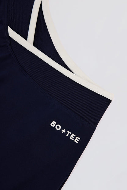 Soft Active Crossover Mini Skort in Classic Navy